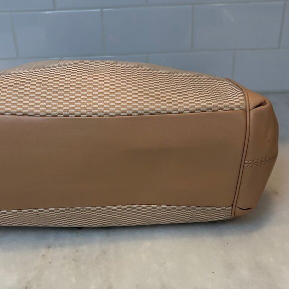 Coach Lexy Jacquard Canvas & Leather Shoulder Bag - Picture 7 of 16